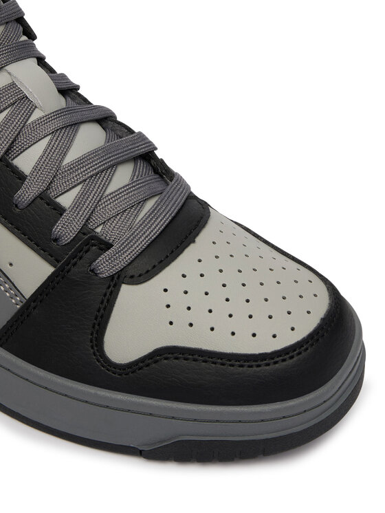 Puma Снікерcи Puma Rebound Slam Mid Cozy Jr 407728 02 Сірий