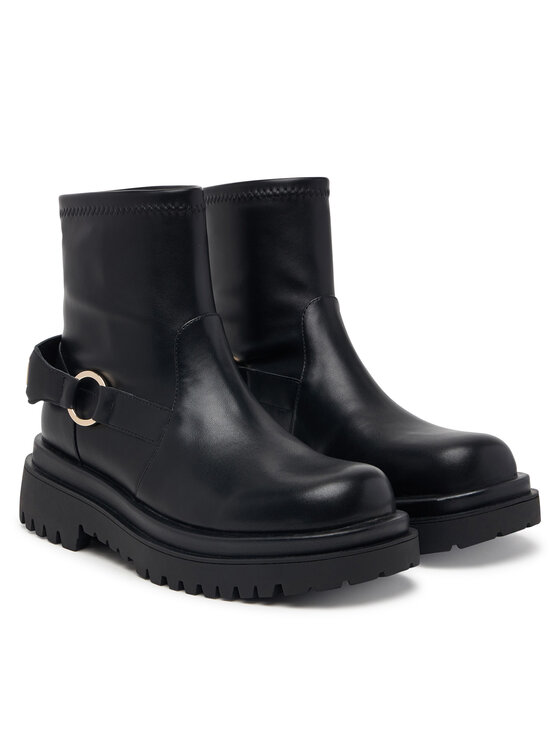 Just Cavalli Polokozačky Just Cavalli 81RA3S81 ZSE90 Černá