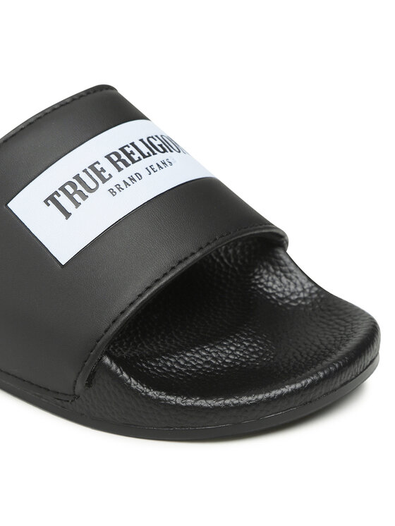 True Religion Šľapky True Religion TRSLIDE026 Čierna