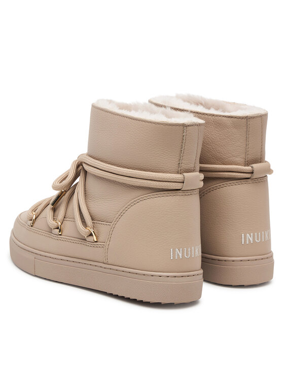 Inuikii Sněhule Inuikii Full Leather 1001.003.0252 Krémová