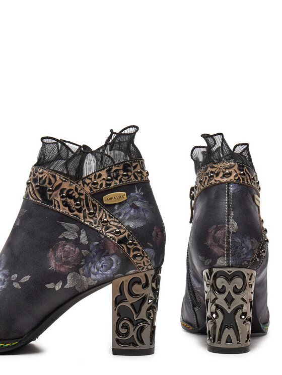 Laura Vita Členková obuv Laura Vita Ledao 11 Čierna