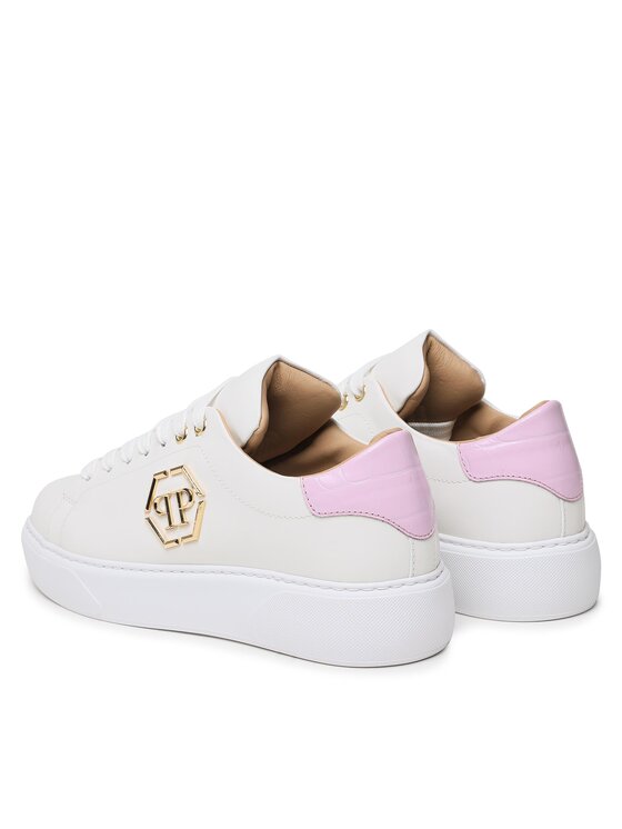 PHILIPP PLEIN Snīkeri PHILIPP PLEIN Lo-Top Sneaker 0000302021444 Balts