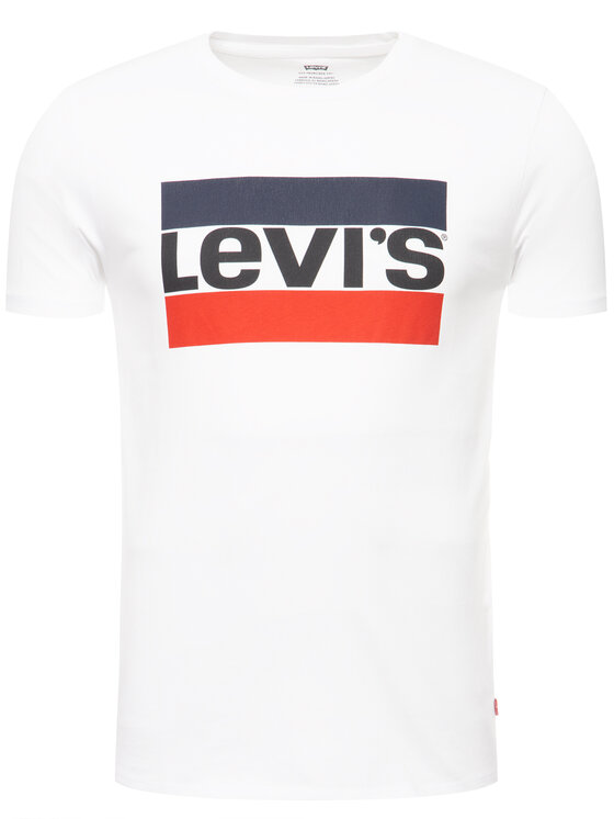 Levi's® Levi's Marškinėliai Sportswear Logo Graphic 39636-0000 Balta Regular Fit