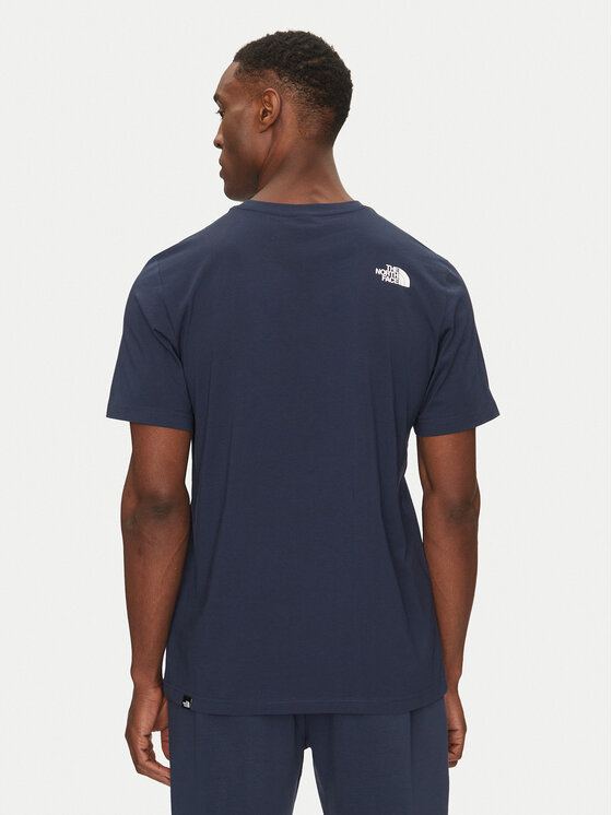 The North Face The North Face T-shirt Easy NF0A8A6C Blu scuro Regular Fit
