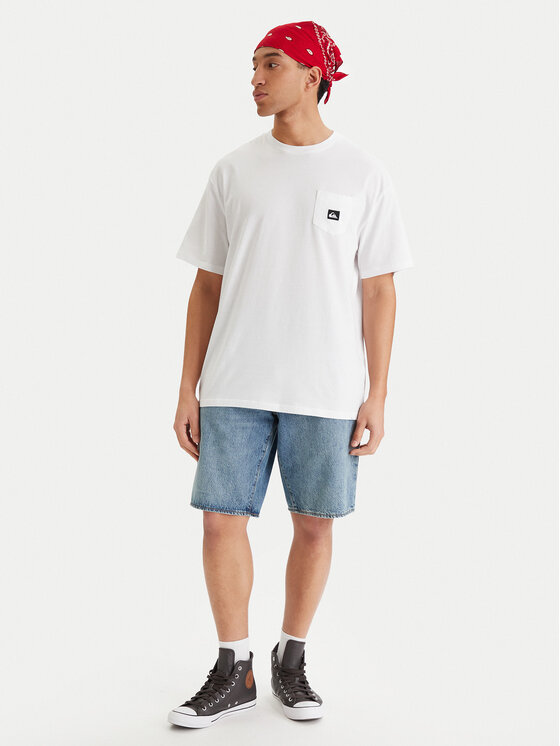 Quiksilver Quiksilver Camiseta Salt Water EQYZT08205 Blanco Comfort Fit