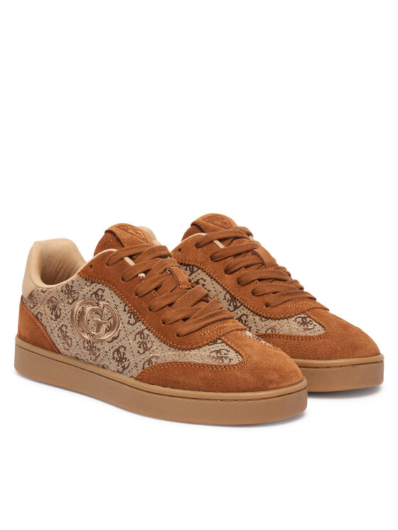 Guess Снікерcи Guess FLTJAC LEA12 Коричневий
