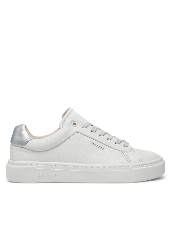 Calvin Klein Αθλητικά Calvin Klein Cupsole Lace Up W/Ml HW0HW02288 Λευκό