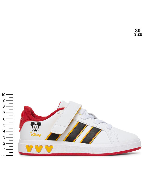 adidas Снікерcи adidas Grand Court Mickey El K JQ8067 Білий