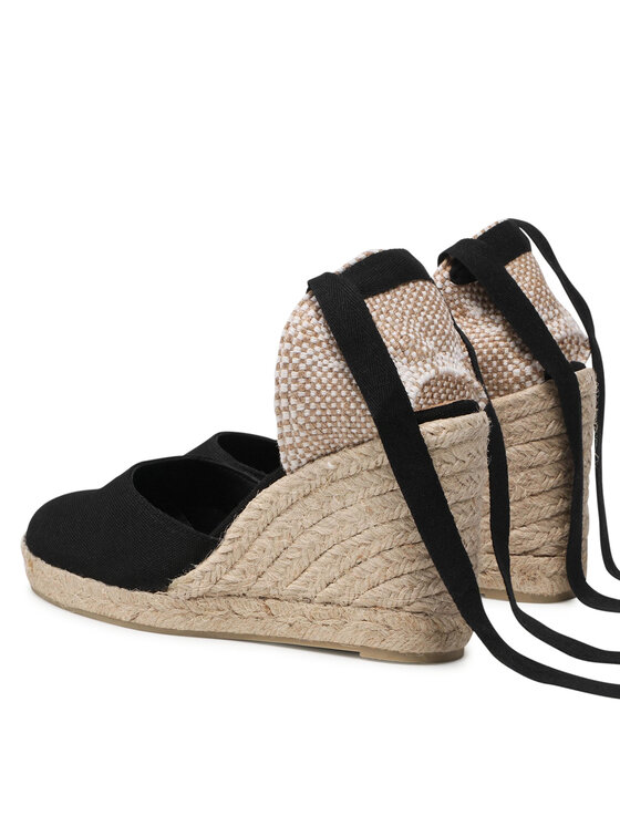 Castañer Espadrilky Castañer Carina/8/001 020962-100 Čierna