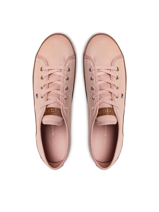 Tommy Hilfiger Kedai Tommy Hilfiger Iconic Kesha Sneaker FW0FW02823 Rožinė