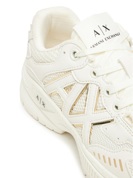 Armani Exchange Sneakersy Armani Exchange XW002153 AF19535 MZ128 Écru