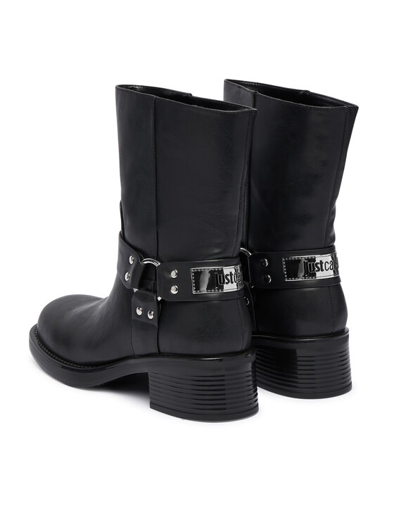 Just Cavalli Členková obuv Just Cavalli 79RA3S91 ZSD61 Čierna