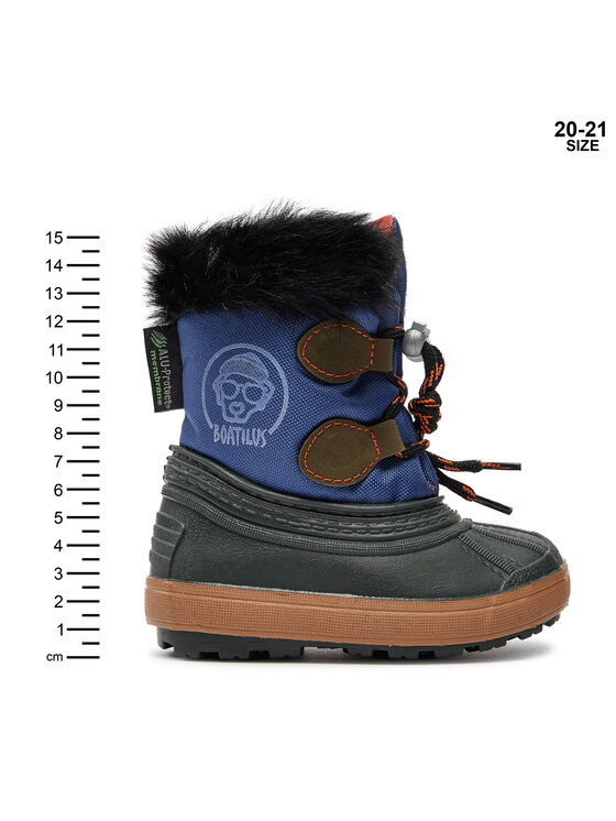 Boatilus Snehule Boatilus Nippy 02 Sint. Leather Boot NN02 VAR.43PR Zelená