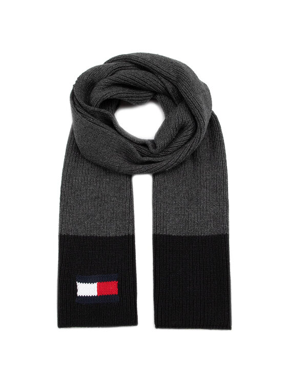 Tommy Hilfiger Scialle Tommy Hilfiger Big Flag Scarf AM0AM05164 Grigio