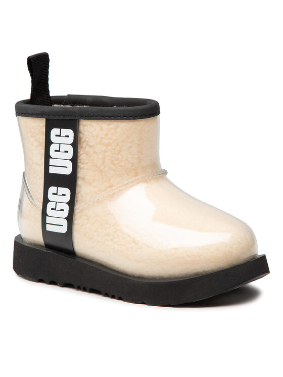 Ugg Śniegowce Ugg Kids' Classic Clear Mini II 1112386K Beżowy