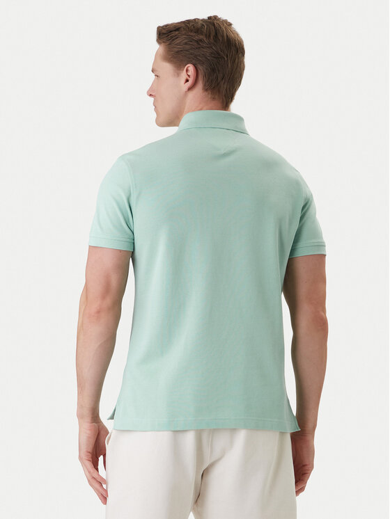 Tommy Hilfiger Tommy Hilfiger Polo 1985 MW0MW17771 Verde Slim Fit