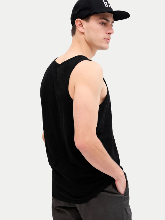 Gap Gap Майка 545873-00 Чорний Regular Fit