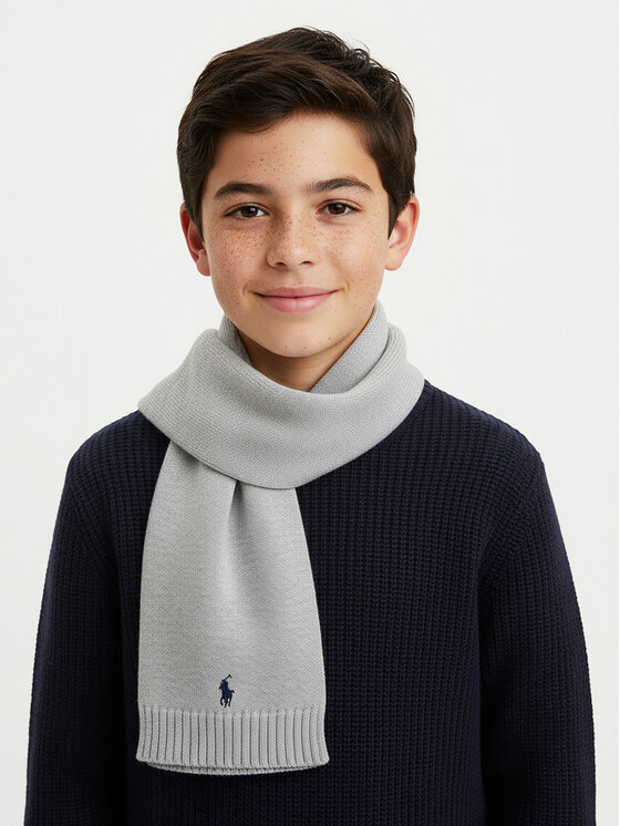 Polo Ralph Lauren Шарф Polo Ralph Lauren 323953205002 Сірий