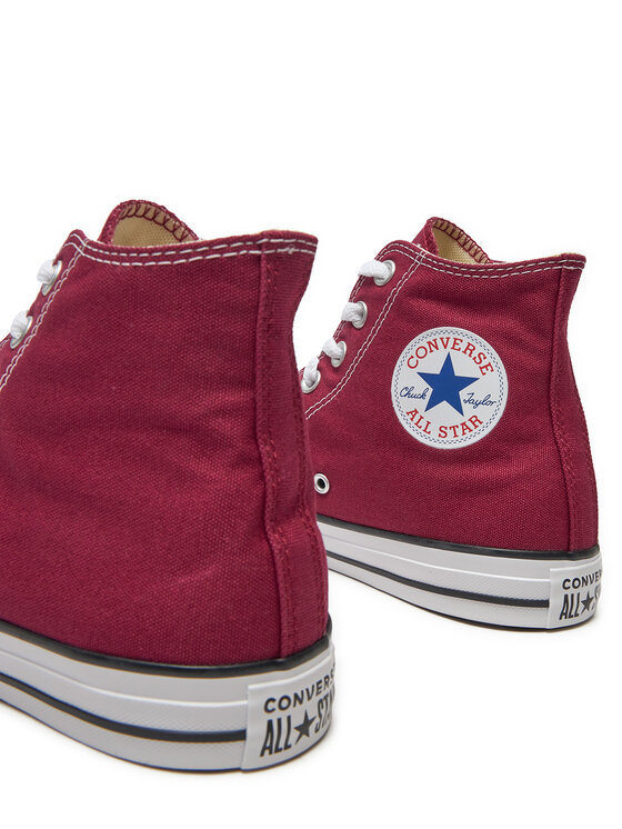 Converse Кеди Converse Chuck Taylor All Star Canvas M9613 Бордовий