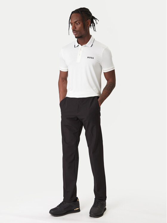 BOSS BOSS Polo Paul Pro 50506203 Blanco Slim Fit