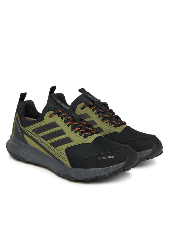 adidas Трекінгові черевики adidas Terrex Tracefinder 2 CLIMAPROOF Trail JR7768 Хакі