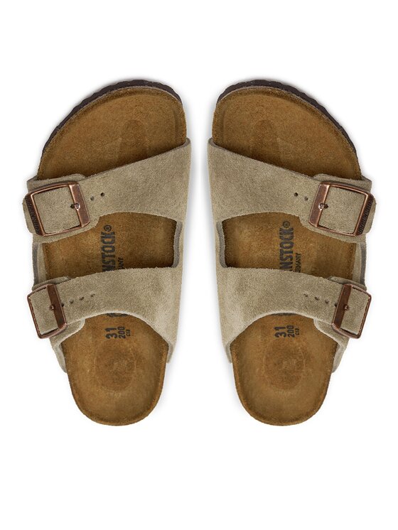 Birkenstock Nazouváky Birkenstock Arizona 1021704 D Hnědá