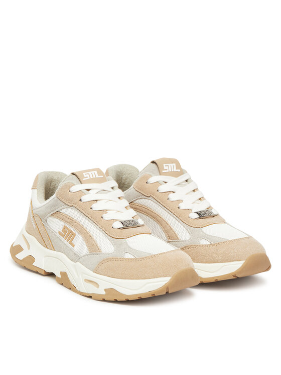 Steve Madden Снікерcи Steve Madden Sneak Peak-E SM19000129 Срібний