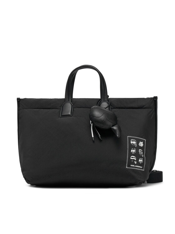 KARL LAGERFELD Rankinė KARL LAGERFELD A1W30206 Juoda