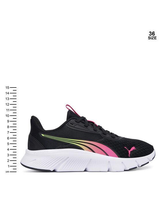 Puma Sneakersy Puma Flex Focus Lite Mod Blaze Fade Jr 313847 01 Czarny