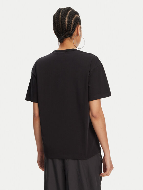 Juicy Couture Juicy Couture T-shirt I Kiss JCWCT125348 Crna Oversize