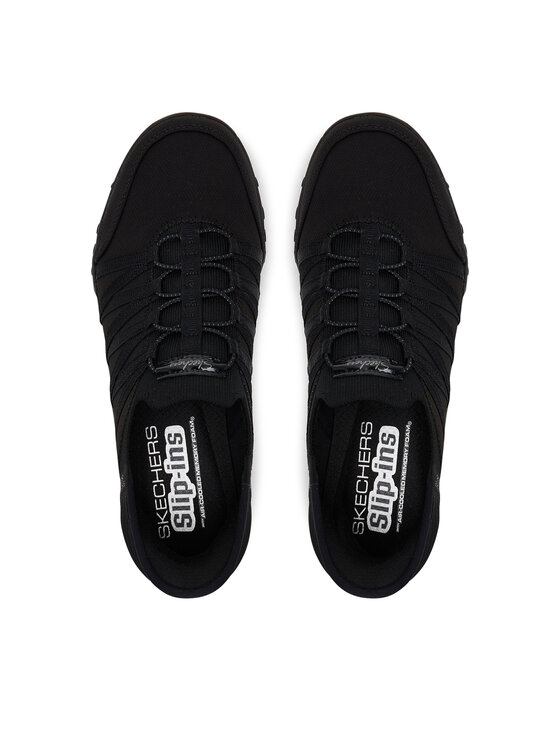 Skechers Снікерcи Skechers Breathe Easy - Roll With Me 100593/BBK Чорний