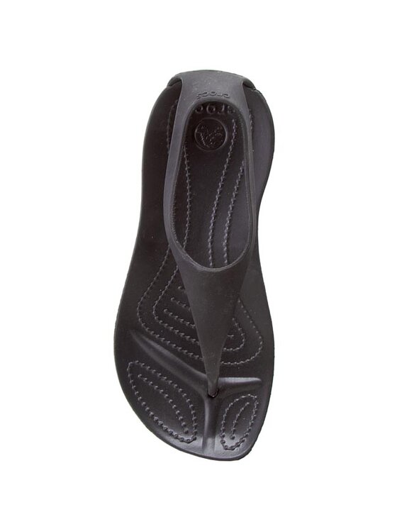 Crocs Sandały Crocs Sexi Flip Women 11354 Czarny