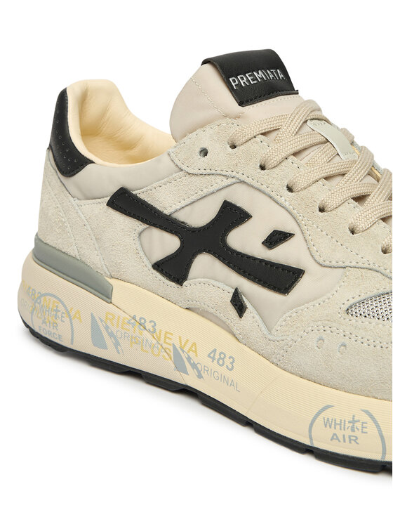 Premiata Sneakersy Premiata Mick0.1 Var 8236 Svetlosivá