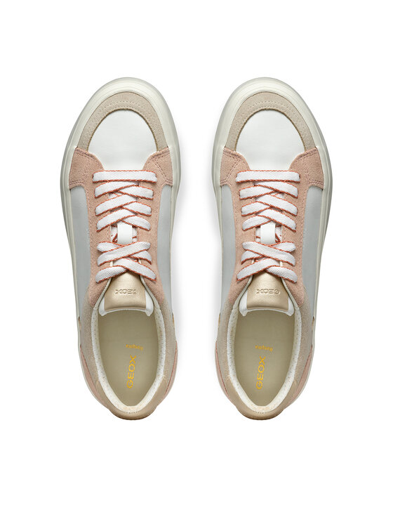 Geox Sneakers Geox D Emmeleny D550UE 022BC C5825 Alb