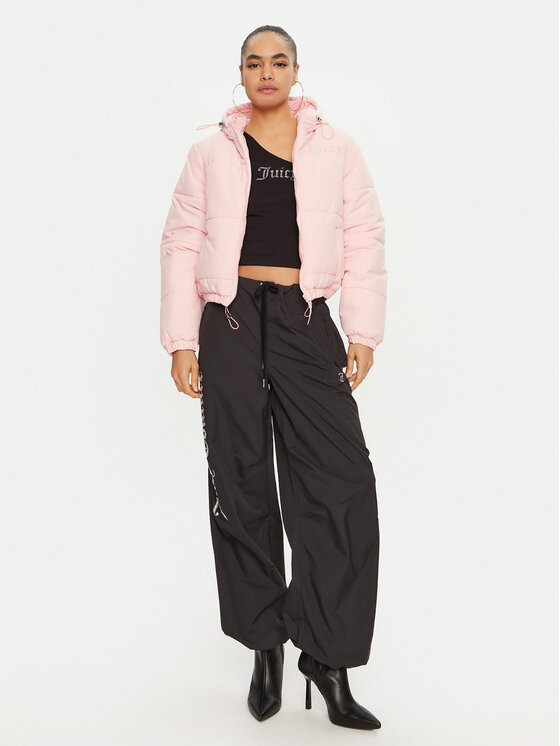 Juicy Couture Juicy Couture Žieminė striukė Margie JCOIJ224553 Rožinė Regular Fit