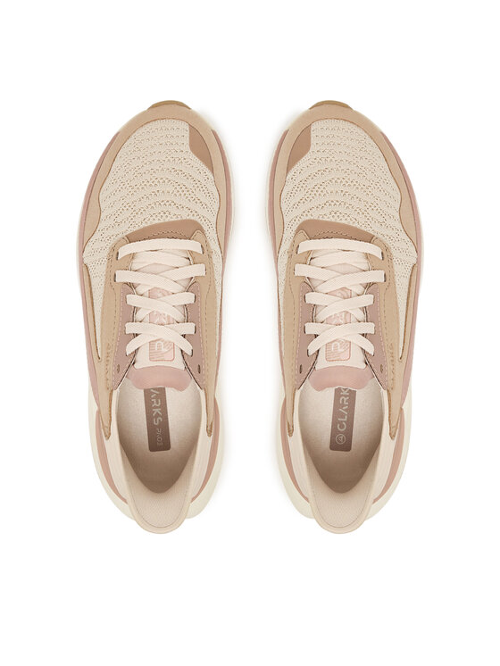 Clarks Снікерcи Clarks Clarks Pace. 26184591 Бежевий