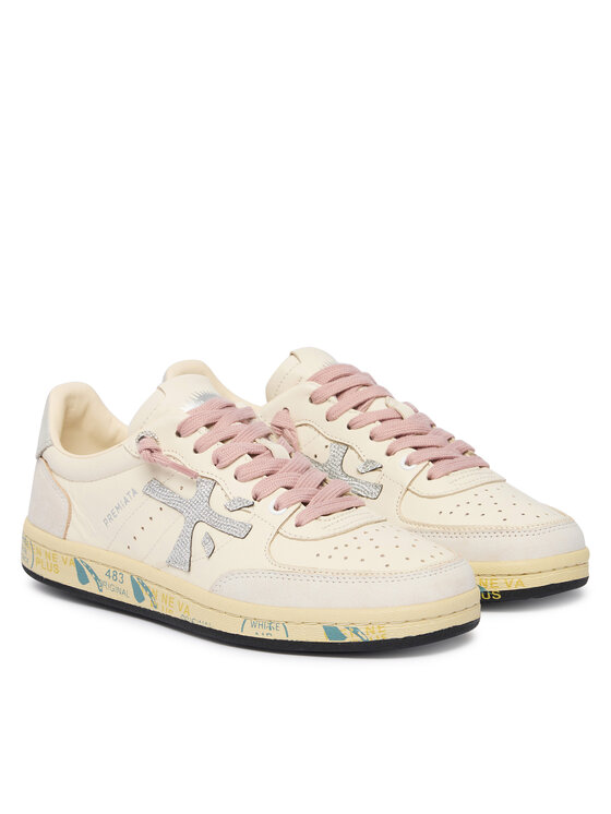 Premiata Сникърси Premiata Bsktclad Bskt Clayd Var 8467 Кремав