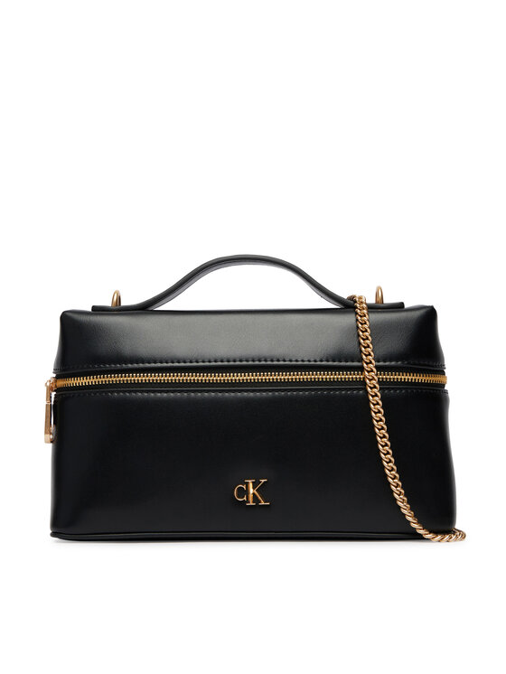 Calvin Klein Kabelka Calvin Klein Ck Beauty Case On Chain LV04F1134G Černá