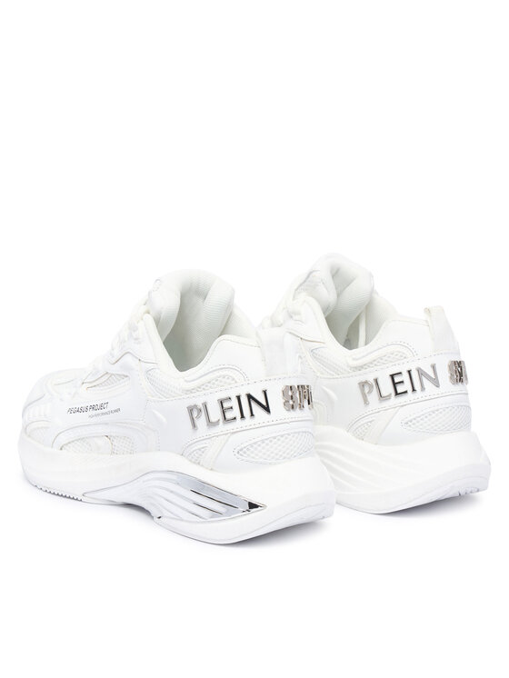 Plein Sport Sneakersy Plein Sport Pegasus Project SAFS USC0935 STE003N Biały