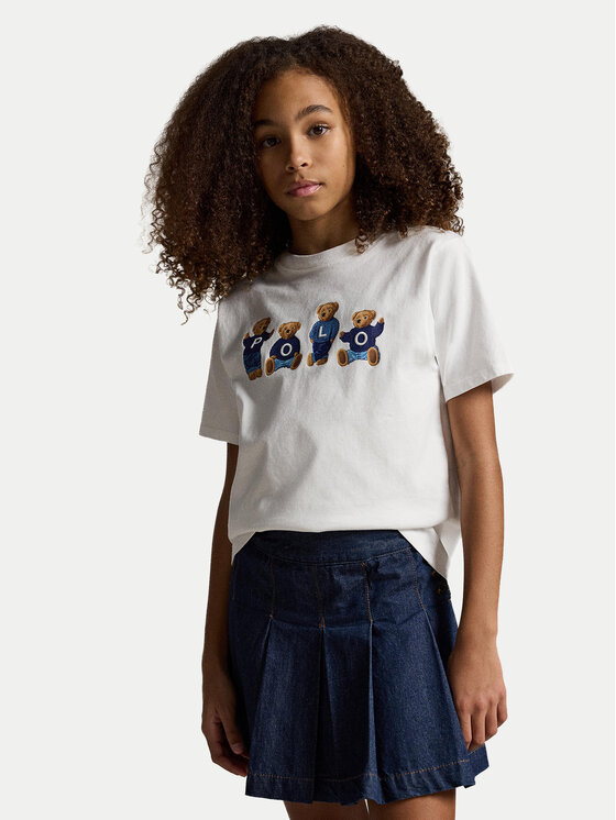 Polo Ralph Lauren Polo Ralph Lauren Camiseta 313A11851001 Blanco Regular Fit