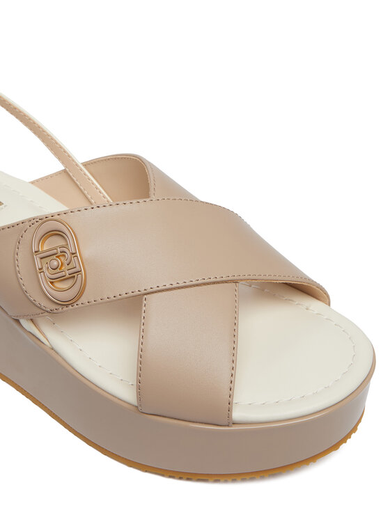 Liu Jo Босоніжки Liu Jo Flo 03 SA6141 P0102 Бежевий