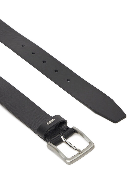 BOSS Vīriešu josta BOSS 50548370 Melns