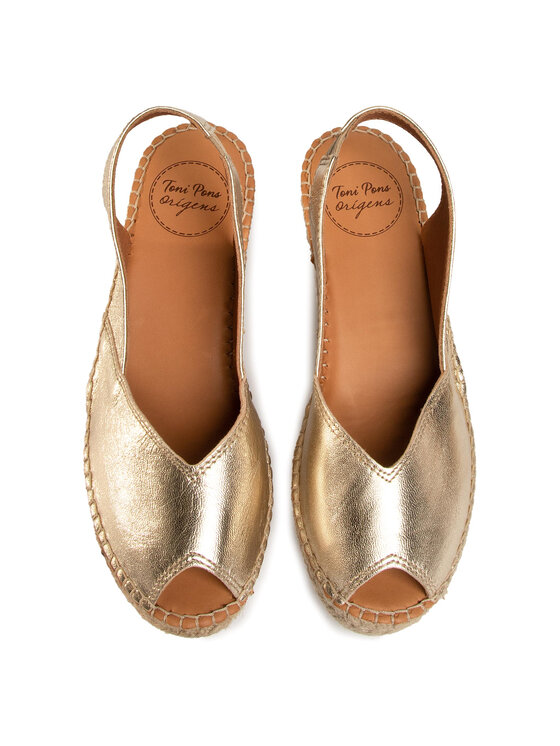 Toni Pons Espadrilky Toni Pons Bernia-P Zlatá