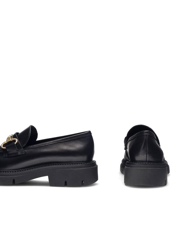 GINO ROSSI Loafersy Gino Rossi GRACE-I23-26370PE Černá