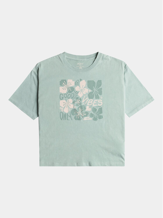 Roxy Roxy T-shirt Sun Fr Seas C Tees ERGZT04004 Plava Regular Fit