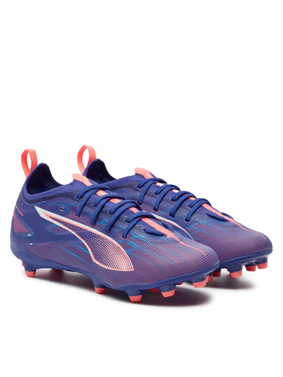 Puma Buty do piłki nożnej Puma Ultra 5 Pro Fg/Ag 107693 01 Niebieski
