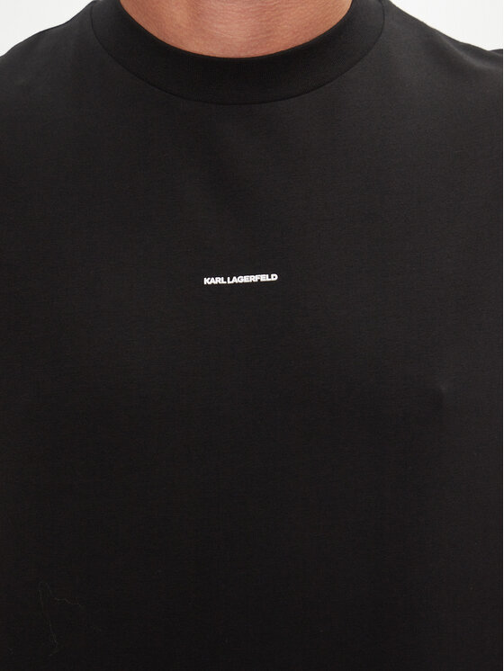 KARL LAGERFELD KARL LAGERFELD T-Shirt 755053 544221 Μαύρο Regular Fit