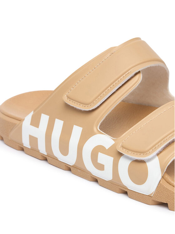 HUGO Шльопанці HUGO Evander 50542042 Бежевий