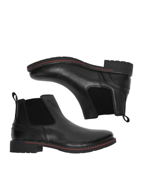 Lasocki Kotníková obuv s elastickým prvkem Lasocki CEO-JUAN-06 MI18 Hnědá