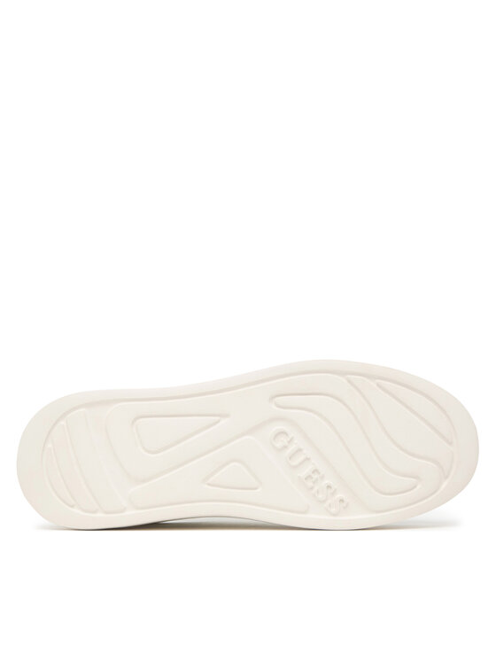Guess Sneakers Guess FLFEZO LEA12 Alb